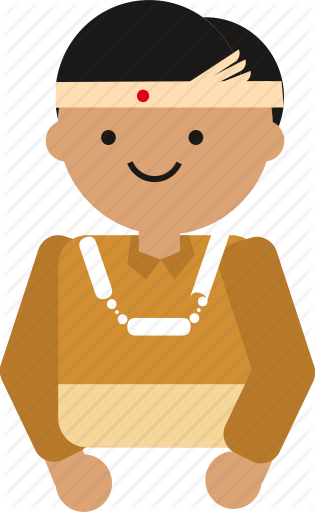 Clip Freeuse Library People Culture By Moonday Studio - Indonesia People Png (315x512)