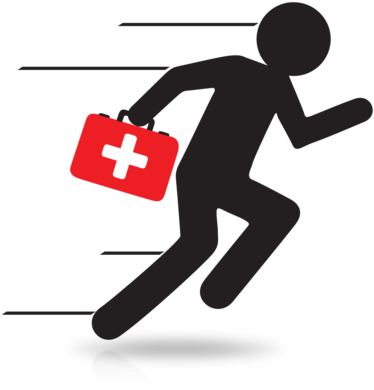 When I Was A Small Child And Got A Cold, My Mother - Giving First Aid Clipart (400x400)