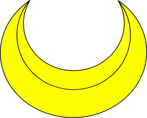 Crescent - Crescent In Heraldry (500x402)
