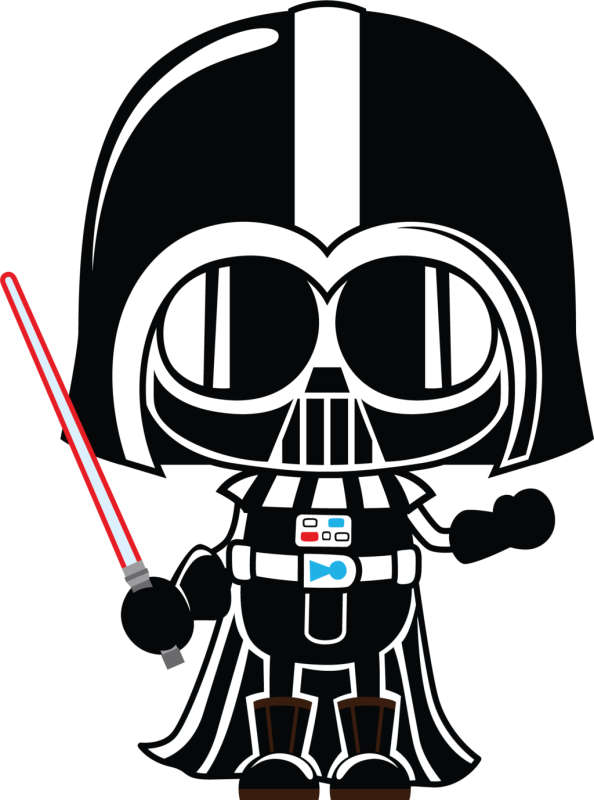 Clip Art Ourclipart Pin Ⓒ - Darth Vader Clipart (594x800)