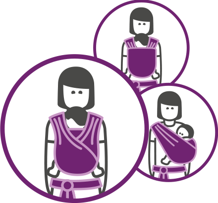 Your Manduca® Sling's Instructions For Downloading - Baby Sling (440x409)