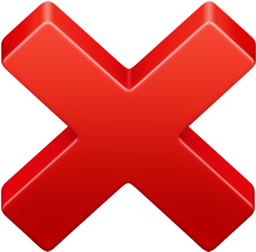 What If I Do Not Agree - Red X Emoji Png (472x472)
