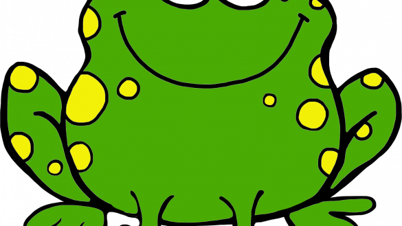 Colossal Frog Picture For Kids Clip Art Library - Frog Clip Art Png (585x329)
