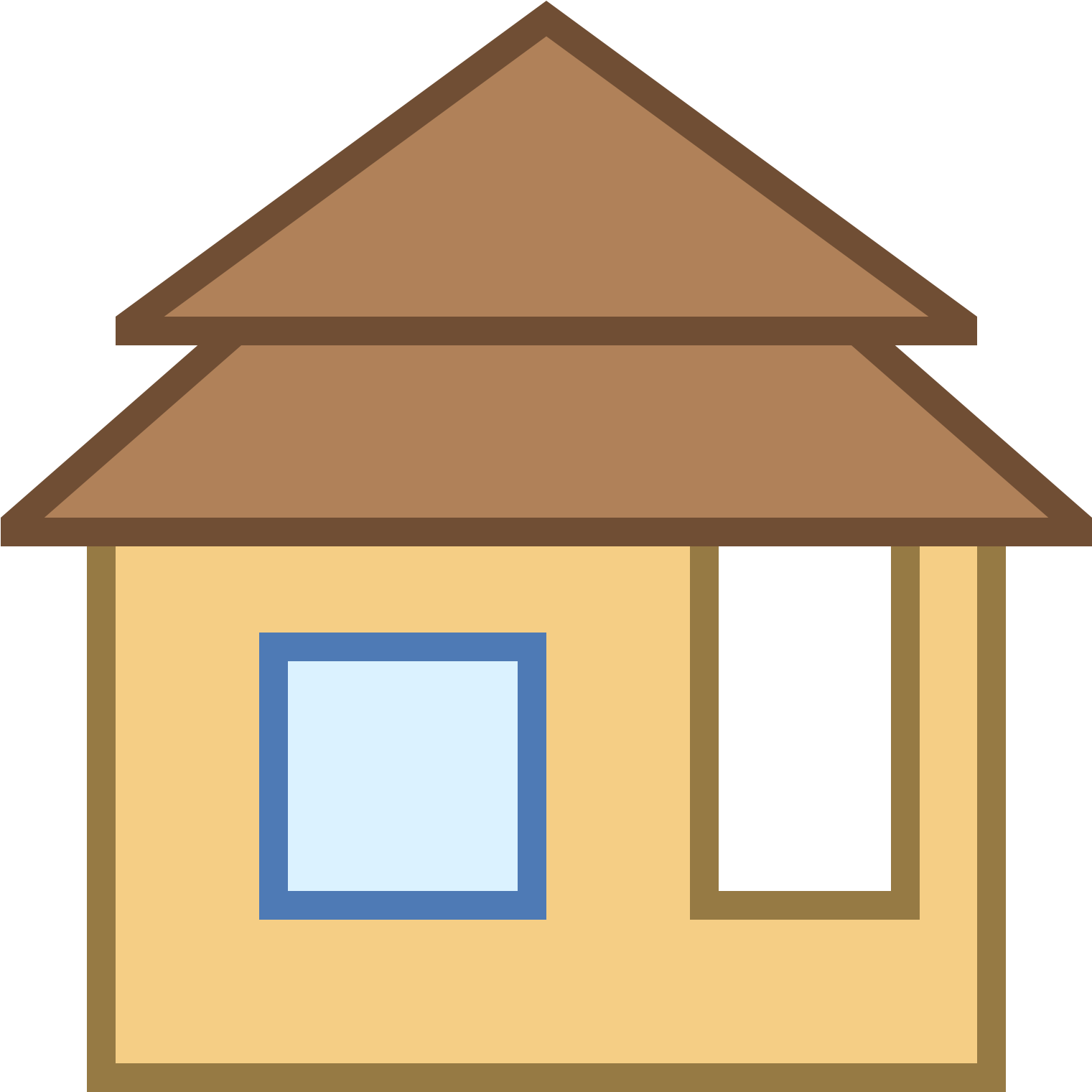 Bungalow Icon Download At Icons Ⓒ - Bungalow Icon Download At Icons Ⓒ (1600x1600)
