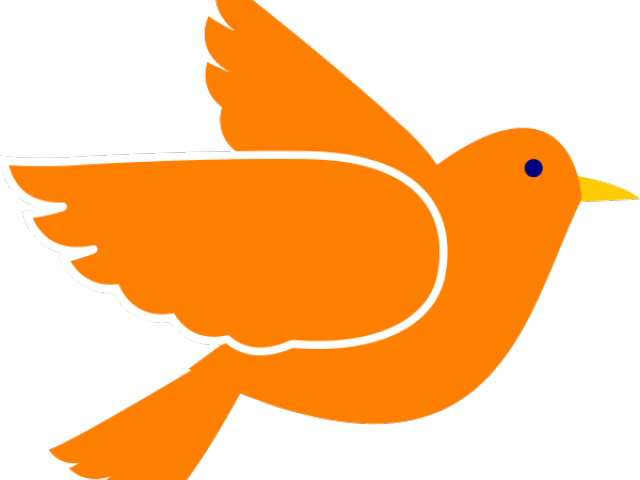 Clip Art Birds Red (640x480)