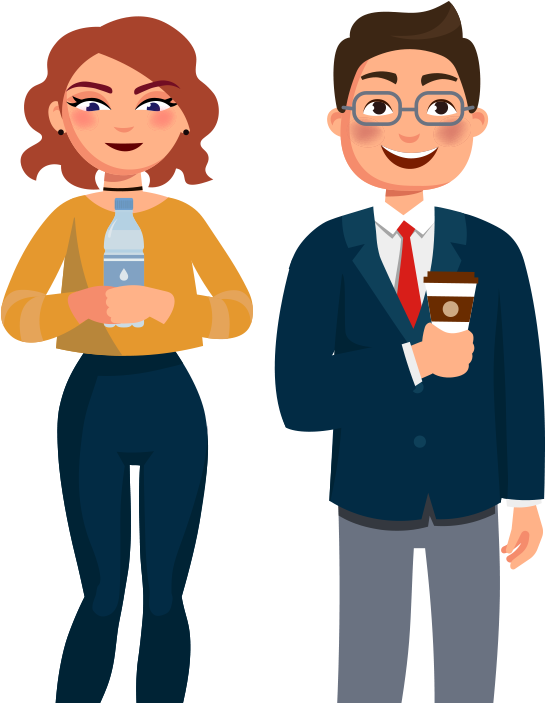 At Hallmark We Want To Make Your Vending Decisions - Cartoon (759x702)