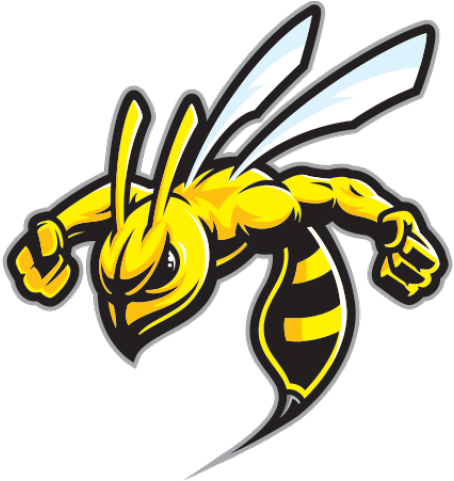 Hornet Clipart Wasp Sting - Angry Bee Mascot Logo (640x480)