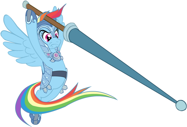 Gor1ck, Crystal Armor, Jousting, Lance, Rainbow Dash, - Jousting Lance (800x548)