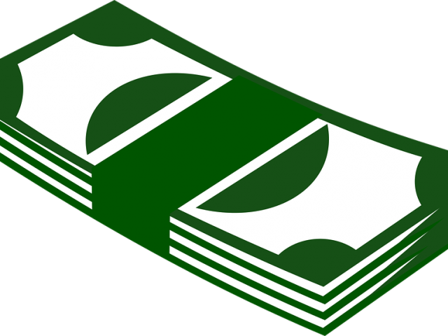 Cash Clipart Mone - Stack Of Cash Clipart (640x480)
