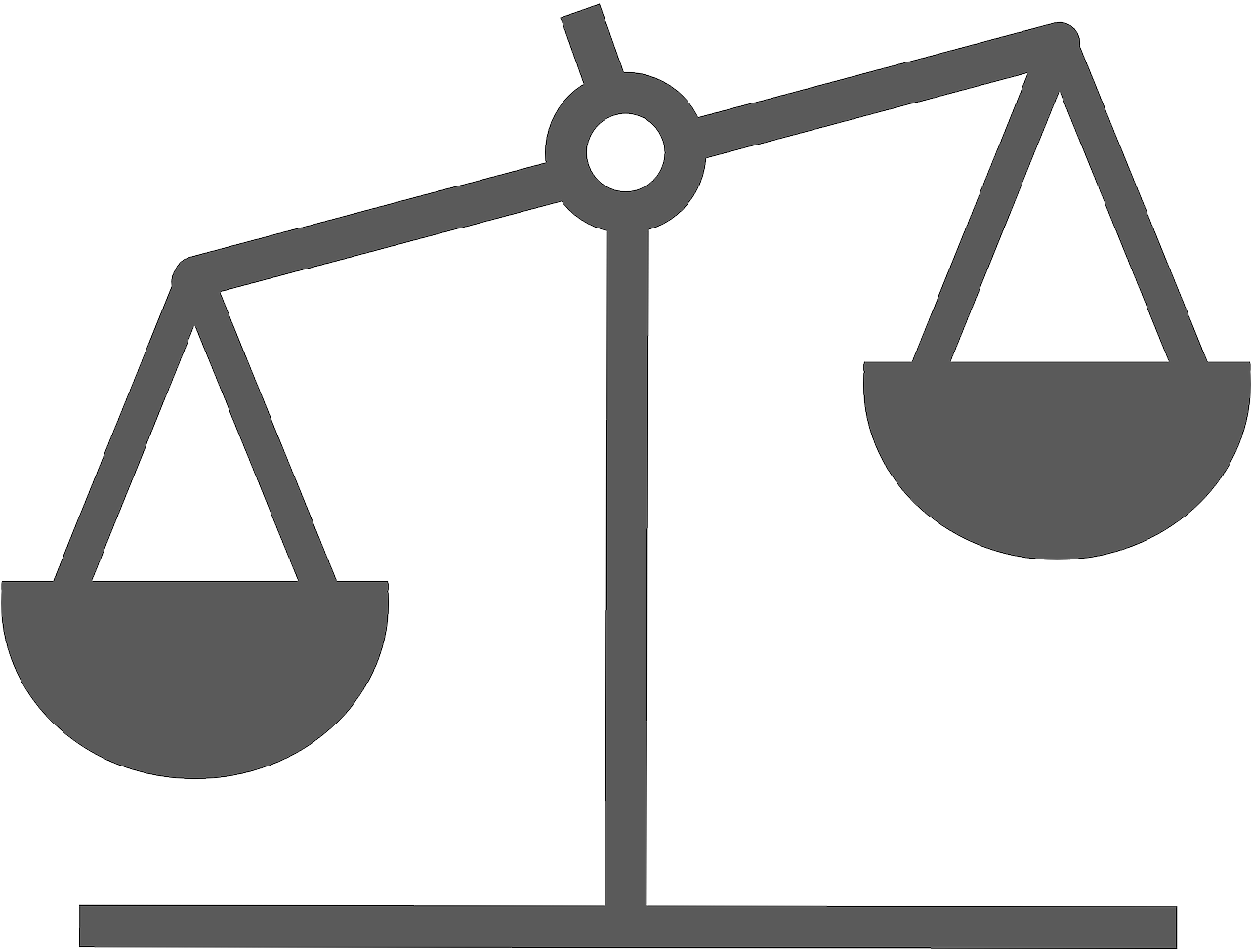 The Enlightened Employer - Scales Clip Art (1280x992)