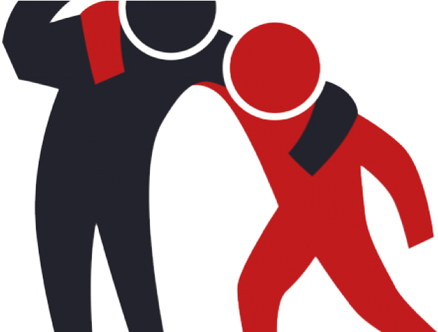 Earthquake Clipart Don T Panic - Person Helping Someone (640x480)