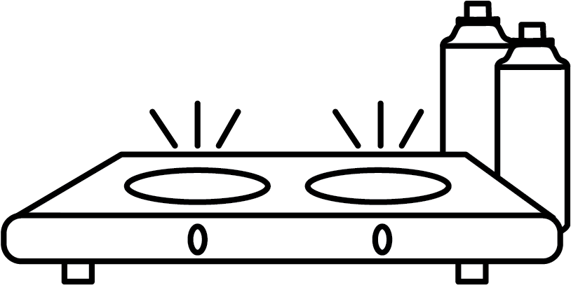 Plenty Of Storage For Your Own Items - Cooktop (834x834)