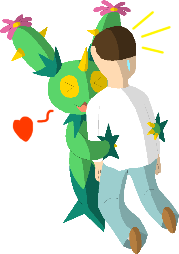 As Cuddly As A Cactus By Latiaslord On Deviantart - Cuddly As A Cactus (769x920)