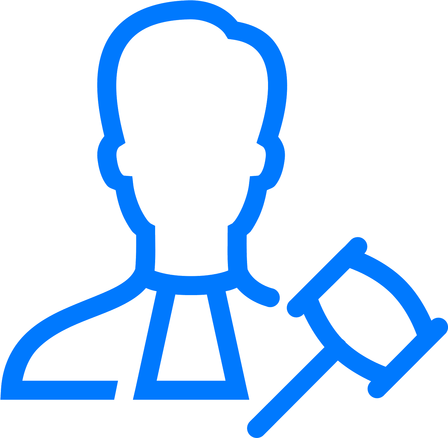 Court Vector Judge - Mac Os User Icon (1600x1600)