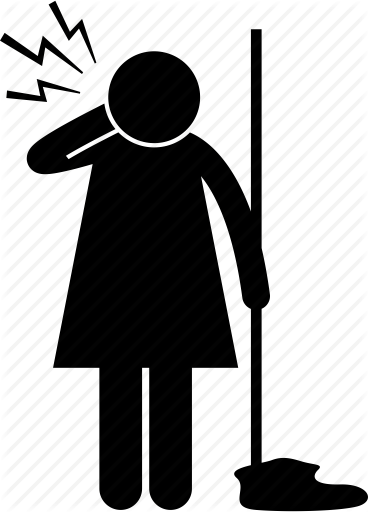 Pain In Human Body Parts On Various - Stiff Neck Cartoon Transparent (368x512)