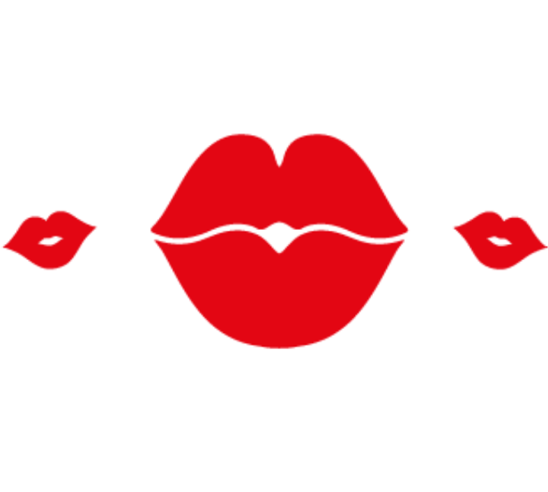La Abuelita Hace Mágia Con Un Beso - Kiss (1023x1023)