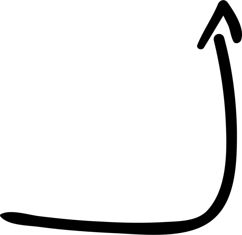 Free Png Download Hand Drawn Arrow Up Right Png Images - Hand Drawn Arrow Up Icon (850x828)