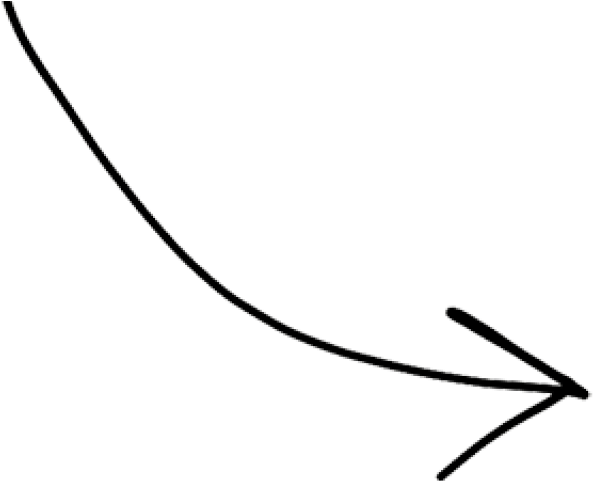 Drawn Arrow Transparent Hand - Line Art (640x480)