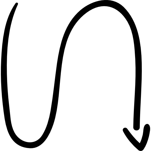 Curved Arrow 1 Icon - Icon (512x512)