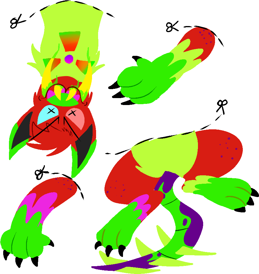 By Radicalhat Fur Affinity Dot Net Ⓒ - Illustration (1000x1000)