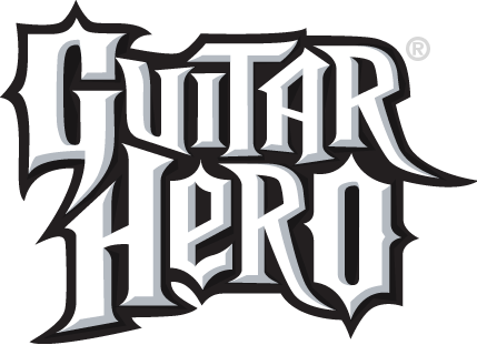 Guitar Hero - Guitar Hero Logo Png (429x311)