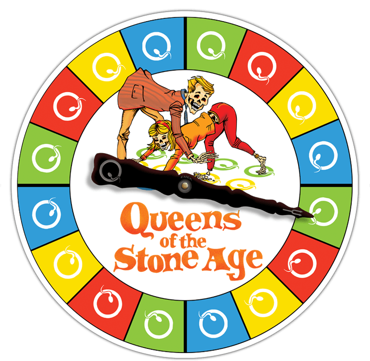 Queens Of The Stone Age - Queens Of The Stone Age Slip Mat (800x800)