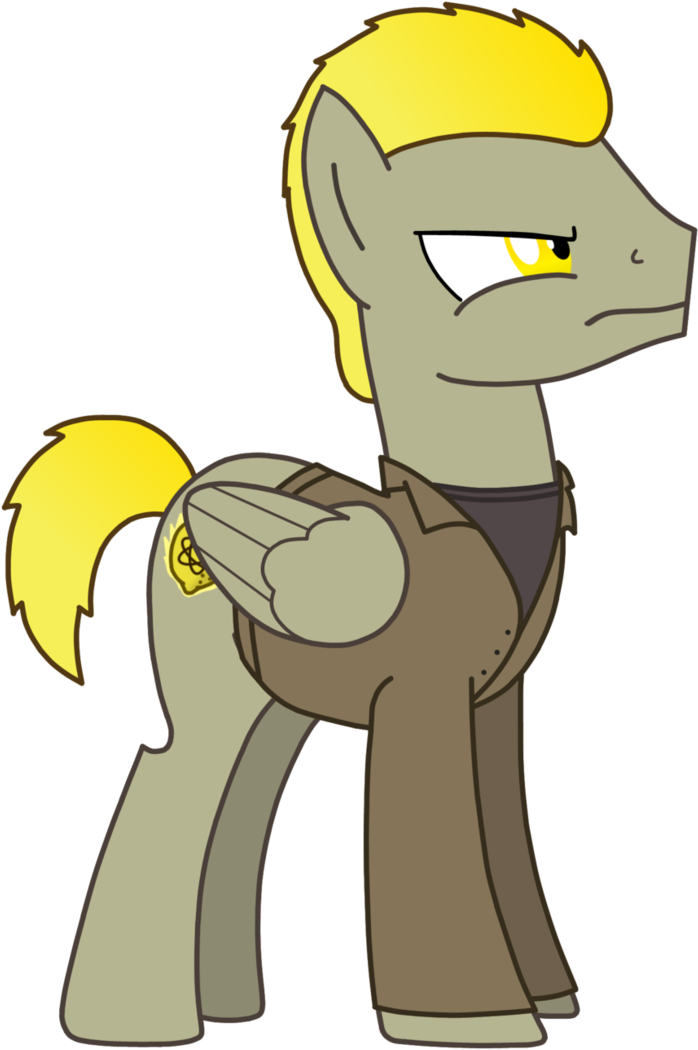 Cave Clipart Skunk - Mlp Cave Johnson (733x1090)