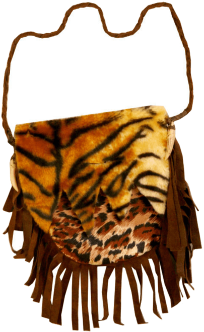 Stone Age Woman Handbag - Cavewoman Accessories (416x659)