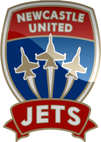 Newcastle United Jets Hd Logo Football - Newcastle Jets Logo Png (500x500)