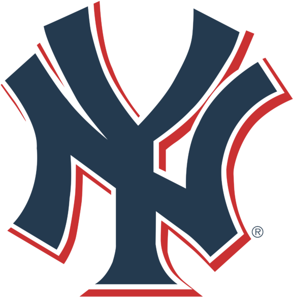 Yankees Png Transparent Svg Vector Freebie Supply - Logos And Uniforms Of The New York Yankees (800x600)