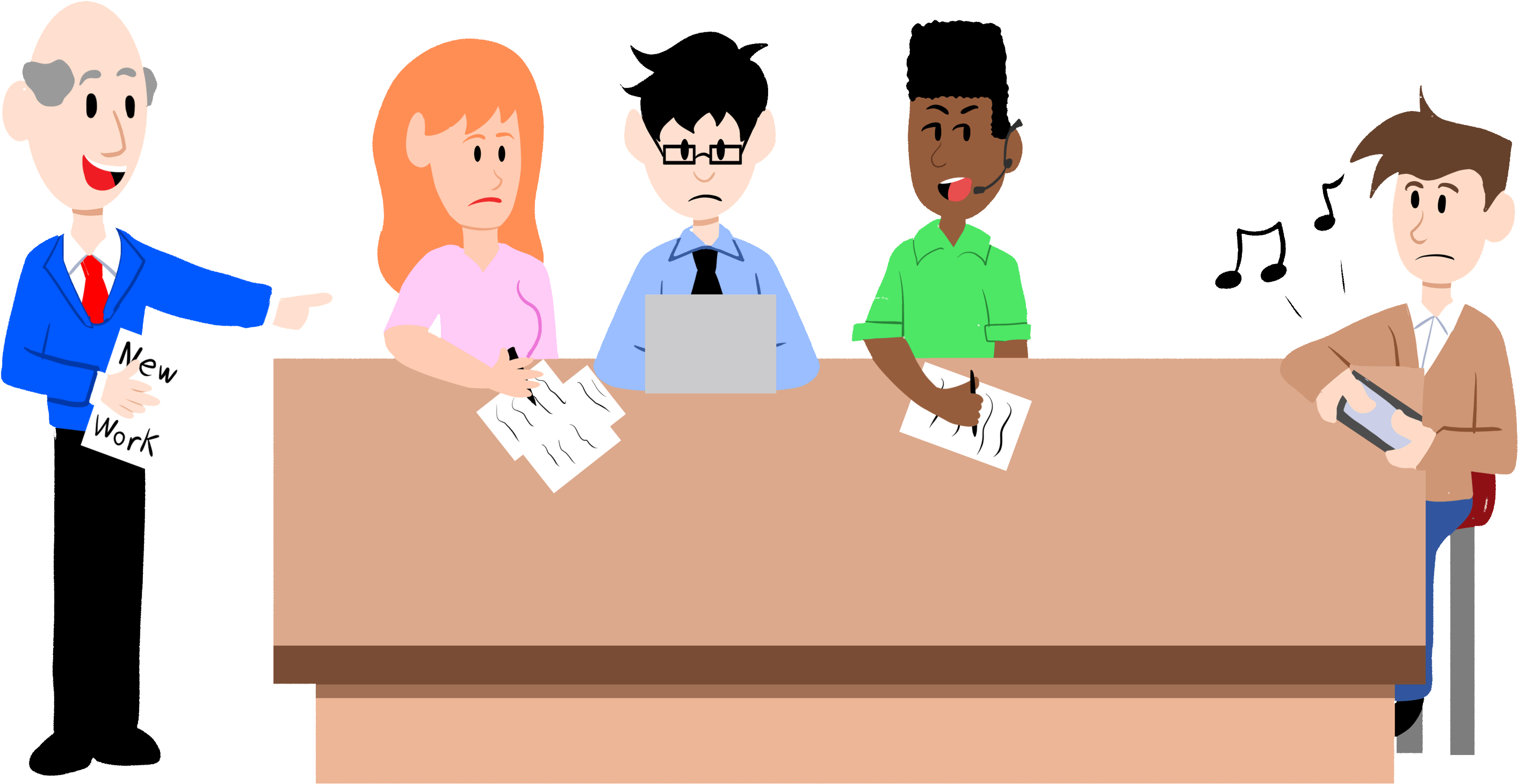 Group Appointments - Cartoon (3000x1635)
