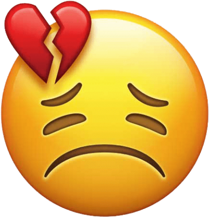 Free Png Download Heart Broken Emoji Red Clipart Png - Red Heart Broken Emoji (480x480)