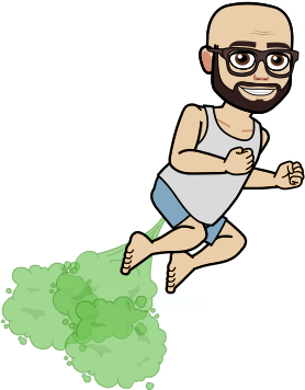 Jamie Marshall-watt On Twitter - Running Bitmoji (398x398)