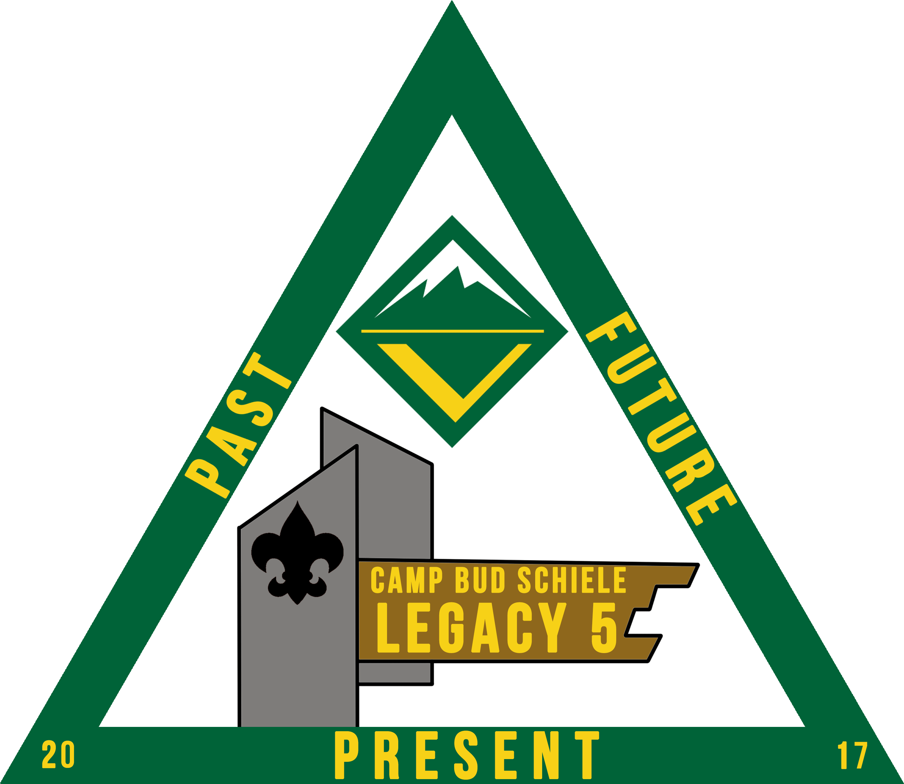 Legacy 5 Logo - 20 Years Of Venturing Patch (3000x3000)