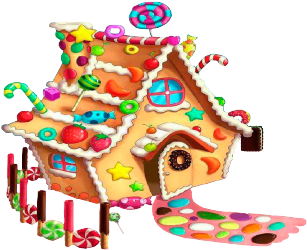 Caramel Clipart Sweet Candy - 糖果 屋 水彩 (640x480)