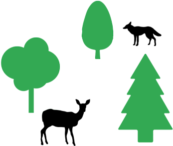 Viedeimonti-flora - 雪景 色 イラスト (600x405)