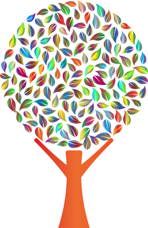 Tree Abstract Art Painting Drawing Computer Icons - Islamic Clip Art Geometric (486x750)