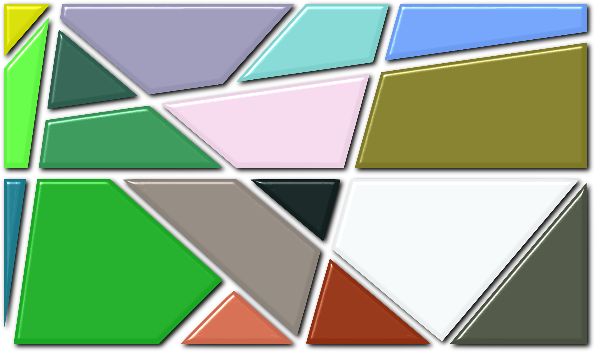 Big Image - Abstract Green Background Png (2400x1400)