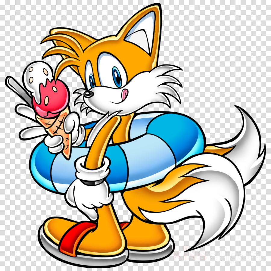 Tails Sonic Adventure Art Clipart Sonic Adventure Tails - Sonic The Hedgehog And Tails The Fox (900x900)
