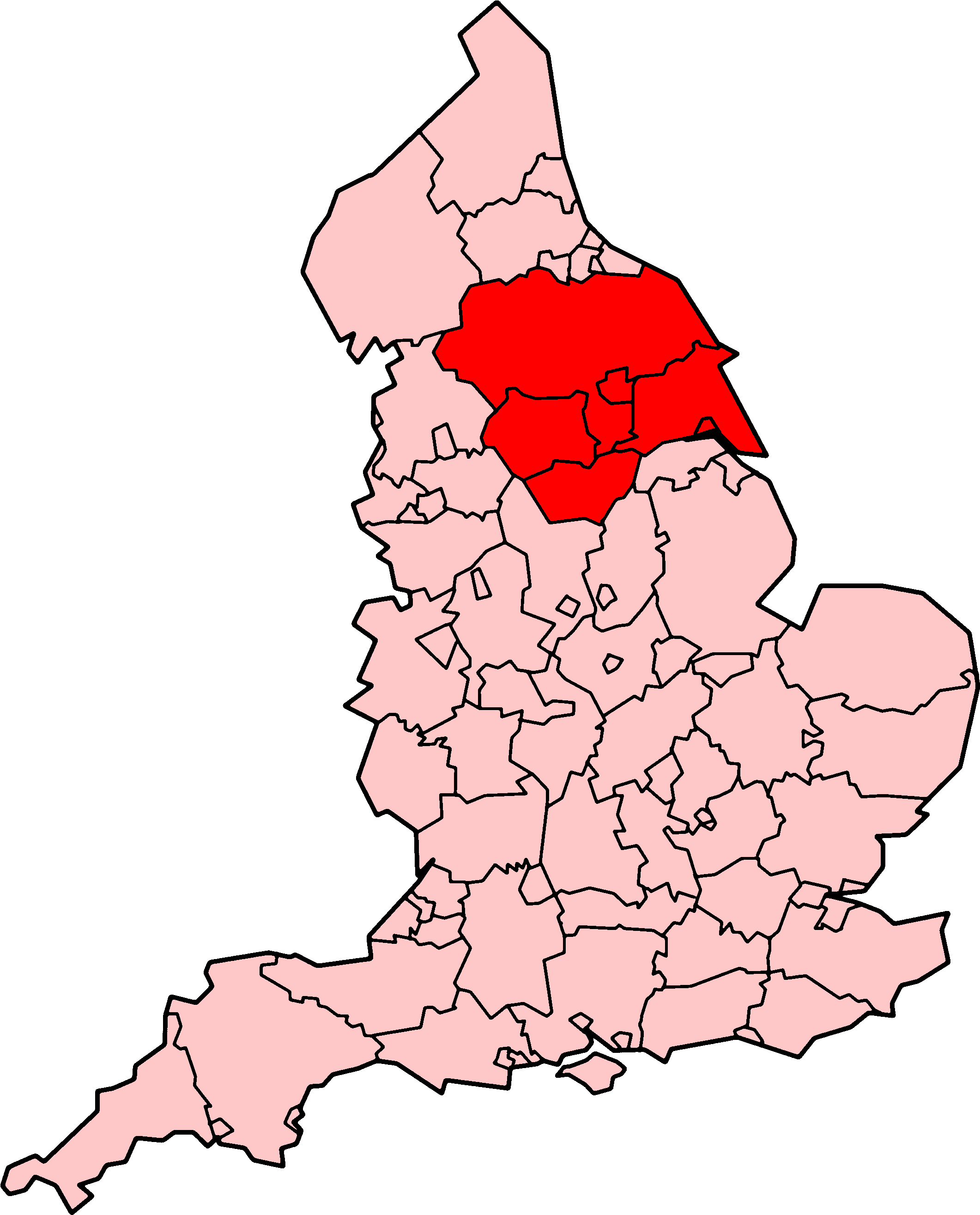 East Midlands Ambulance Service - East Midlands Ambulance Service Area (2333x2892)