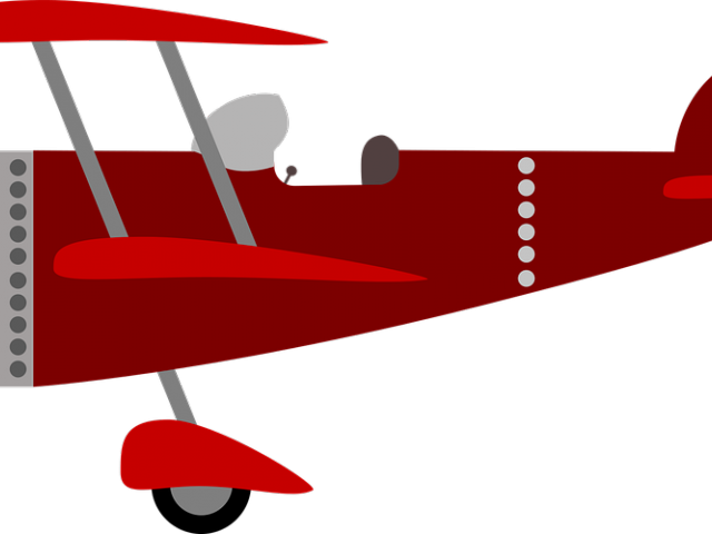 Flying Clipart Vintage Airplane - Vintage Airplane Png (640x480)