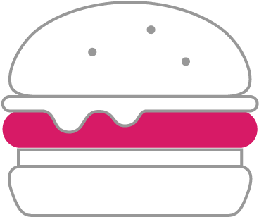 Customers Enter A Delivery Address Via The App Or Website - Fast Food (501x500)