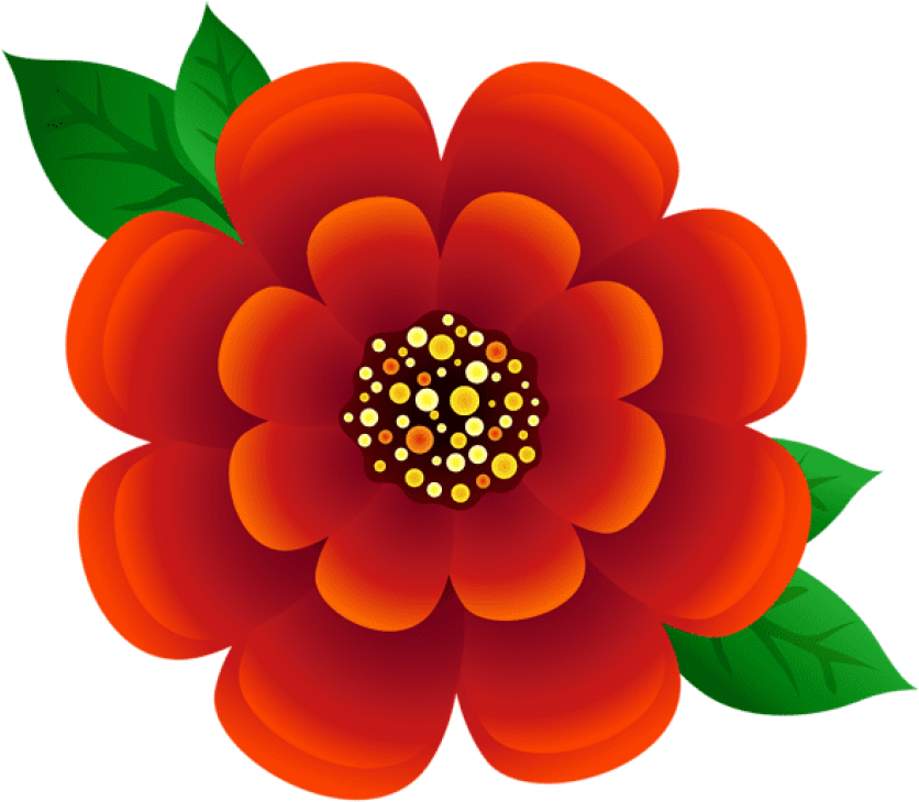 Free Png Download Flower Red Transparent Png Images - Flower Red Clipart (850x744)