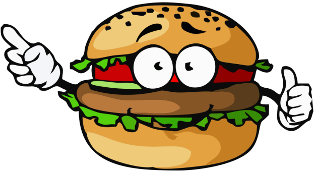 640 X 640 4 - Dibujos De Hamburguesas (640x640)