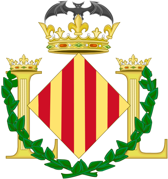 Coat Of Arms Of Valencia - Valencia Spain Coat Of Arms (562x600)