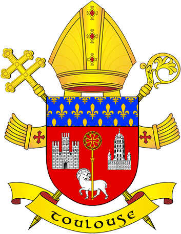 Of Toulouse Communist Spain Alternative History Flag - Toulouse Coat Of Arms (353x458)