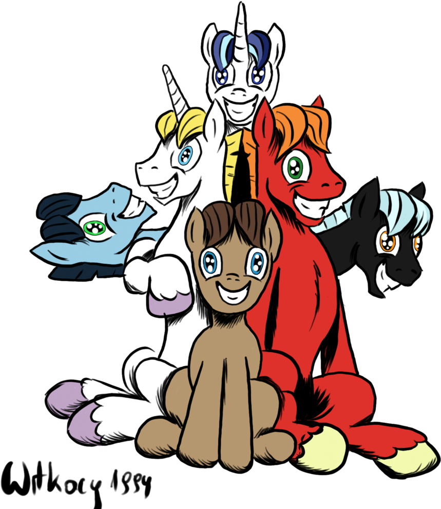 Witkacy1994, Big Macintosh, Blues, Doctor Whooves, - Cartoon (1280x1006)