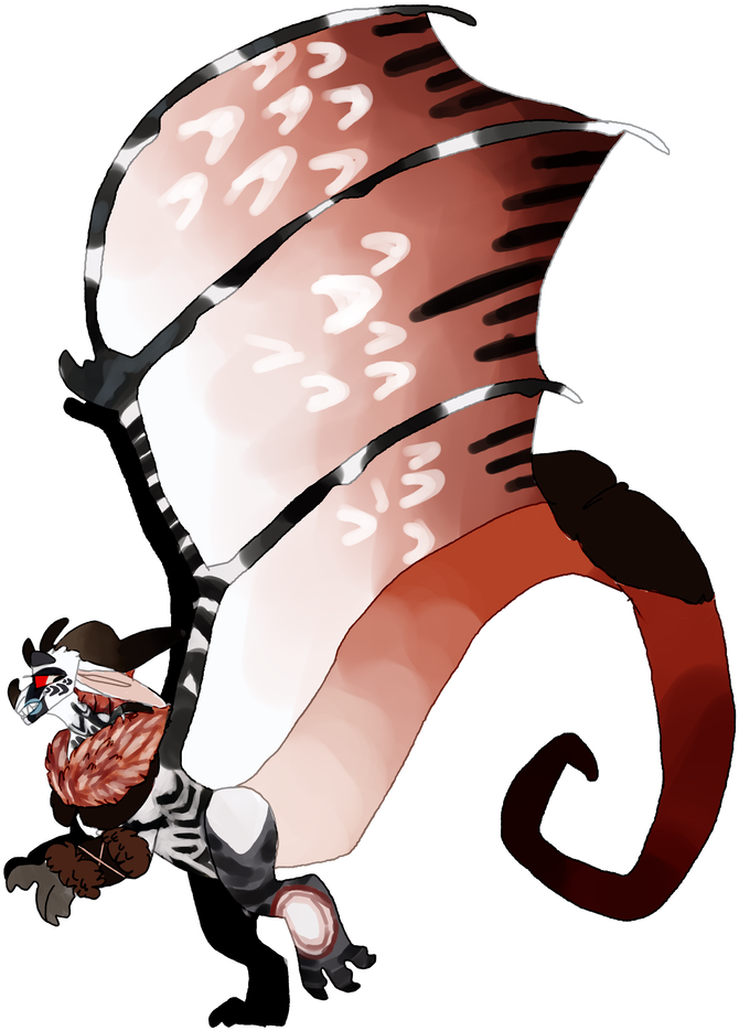 Beared Vulture - Illustration (834x959)