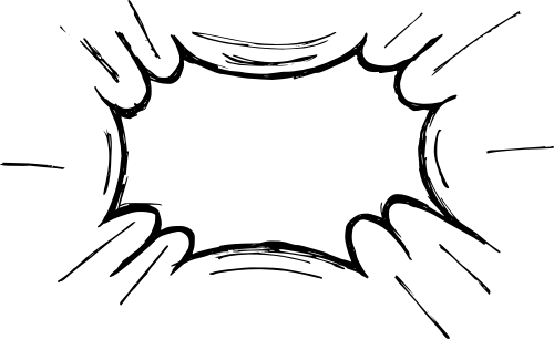 For Licensing Or Additional Information About The Vultures, - Comic Speech Bubble Png (500x306)