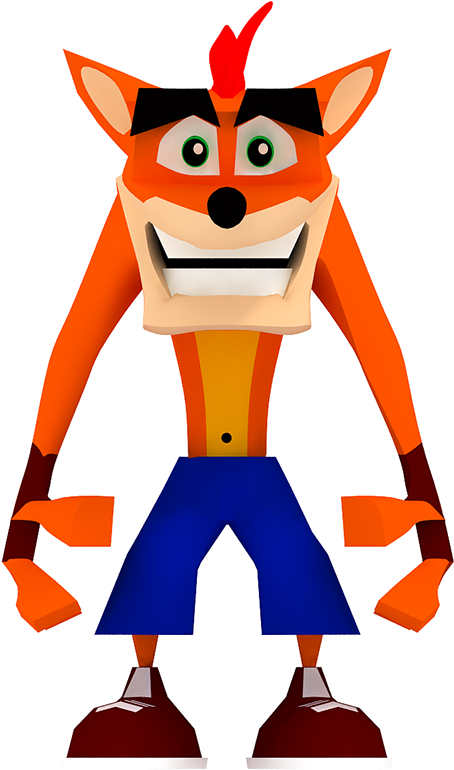 Crash Bandicoot First Design (600x811)